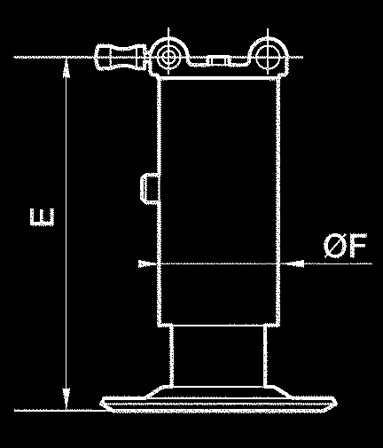 Hydraulik Ø T (mm)