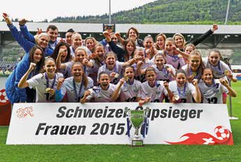 Mai 2016, duellierten sich mit den FCZ Frauen und dem FC Neunkirch die beiden Topteams der Liga in der Tissot-Arena in Biel. Sie kämpften im Cupfinal um den ersten Titel in dieser Saison 2015/2016.