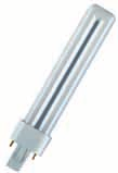 A Kompakt-euchtstofflampen ampes fluorescentes compactes Osram DUUX T/E CONSTANT Mit 4-Stift-Sockel, für den etrieb an elektronischen Vorschaltgeräten, für hohe Umgebungstemperaturen ausgelegt Osram