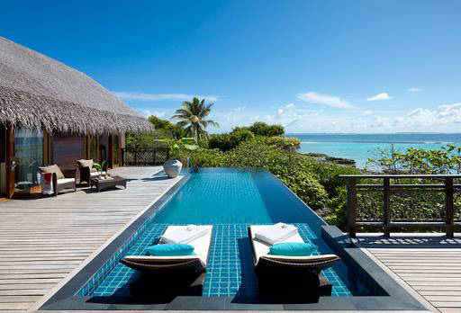 Ocean View Villa: (Gesamtfläche 218 m²) geräumiger und mit Meerblick.