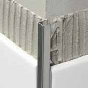 Belagsabschlüsse für Wand- und Bodenbereiche Messing, Edelstahl & Aluminium Blanke CUBELINE h h h 23,0 1,0 Aluminium 1,0 Messing 0,8 Edelstahl Blanke CUBELINE ist ein neuartiges Abschlussprofil für