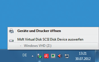 Multi-Boot mit VHD-Dateien Computer Windows starten Wenn Sie zum ersten Mal von der VHD booten, dann wird die Windows-Installation zu Ende geführt.
