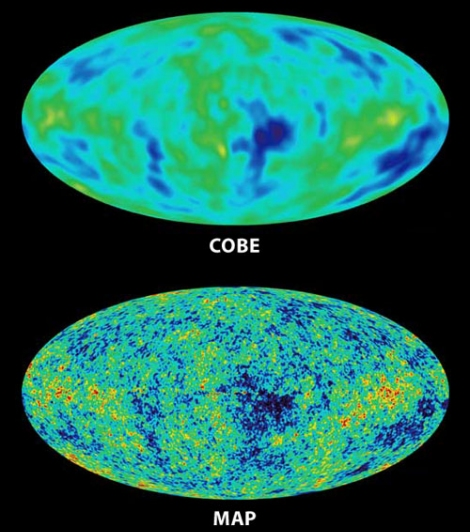 2.5. MIKROWELLEN-HINTERGRUNDSTRAHLUNG 35 Abbildung 2.13: Das Spektrum der kosmischen Hintergrundstrahlung gemessen mit dem FIRAS-Detektor auf dem COBE-Satelliten.