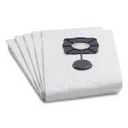 Papierfiltertüten (2-lagig) Papierfiltertüten 9 6.904-259.0 5 Stück Staubklasse-M-geprüft, verstärkte Außenlage, für Zementstaub etc.