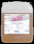 Desinfektionsmittel-Rückstände aufweisen; wirksamer Alkaliträger mit hervorragendem Schmutzlöseund Schmutztragevermögen; optimal abgestimmt für die Kombination mit den Produkten des PRIMA SYSTEMS.