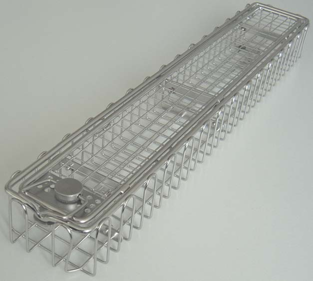 Siebkörbe Wire baskets für 1 Endoskop, mit Silikonlagerungselementen for 1 Endoscope, with silicone fixing elements 88.661.