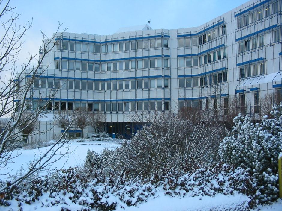 Gebäude D (Psychologie und ZPID) der Universität Trier, Campus I Winter 2009/2010 G.