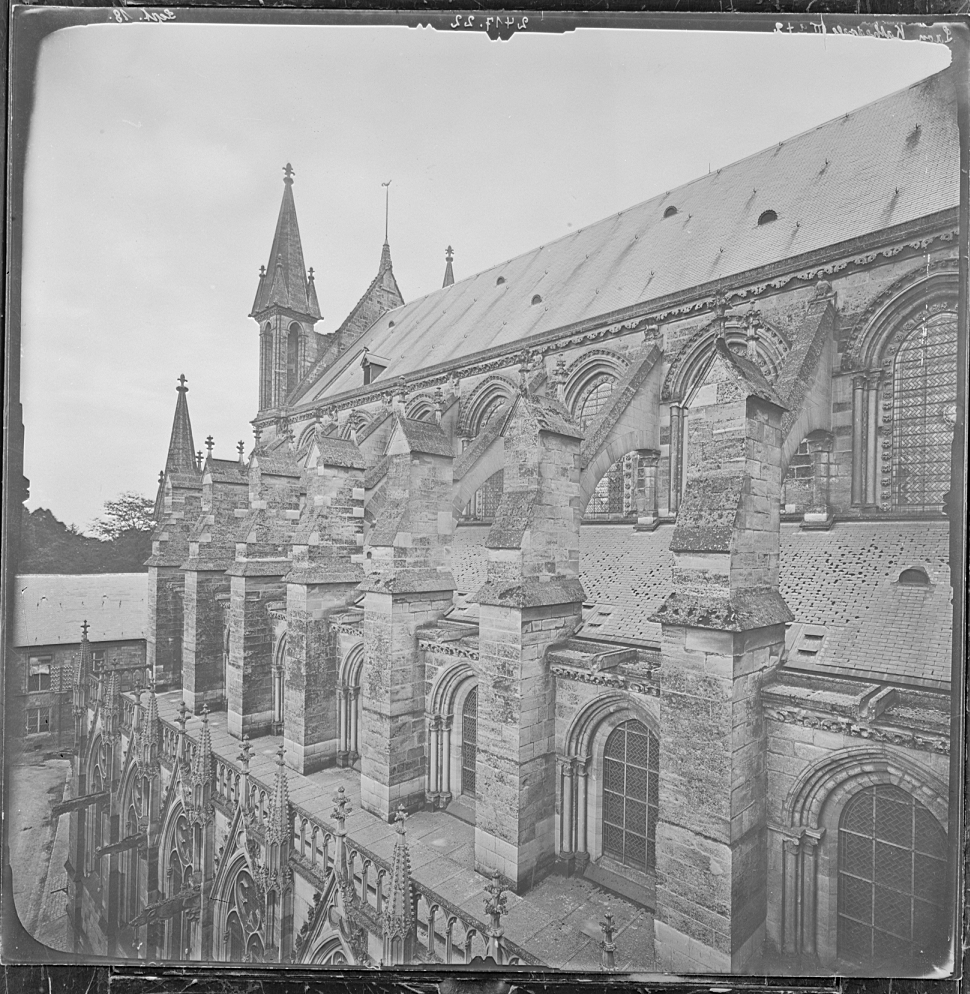 Theodor von Lüpke, Laon, Kathedrale, Aufnahme September 1918,