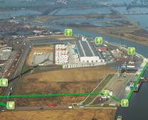 Bremerhaven Container, Autos und innovationen Bremerhaven trennen 32 Seemeilen und eine Revierfahrt von etwa zweieinhalb Stunden von der offenen See.