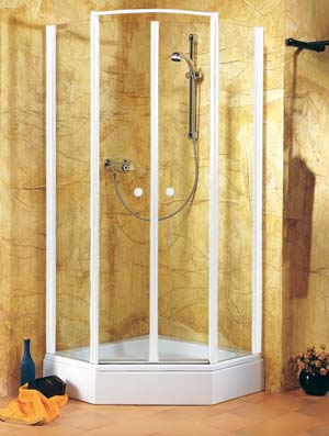 Prisma Lux II Modelle: Für die optimale Passform der Dusche empfehlen wir die Schulte-Duschbecken ab Seite 18.