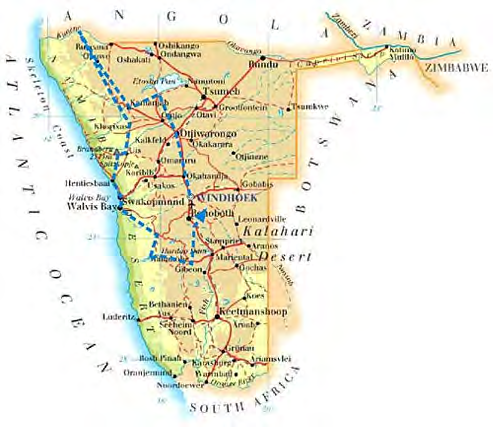 Reiseverlauf: Abenteuer Namibia Inklusive BMW F 650 GS oder BMW F 800 GS Gute Unterkünfte in Hotels & Lodges Alle Frühstücke und Abendessen Alle erwähnten Aktivitäten, Eintritte und Mautgebühren Alle