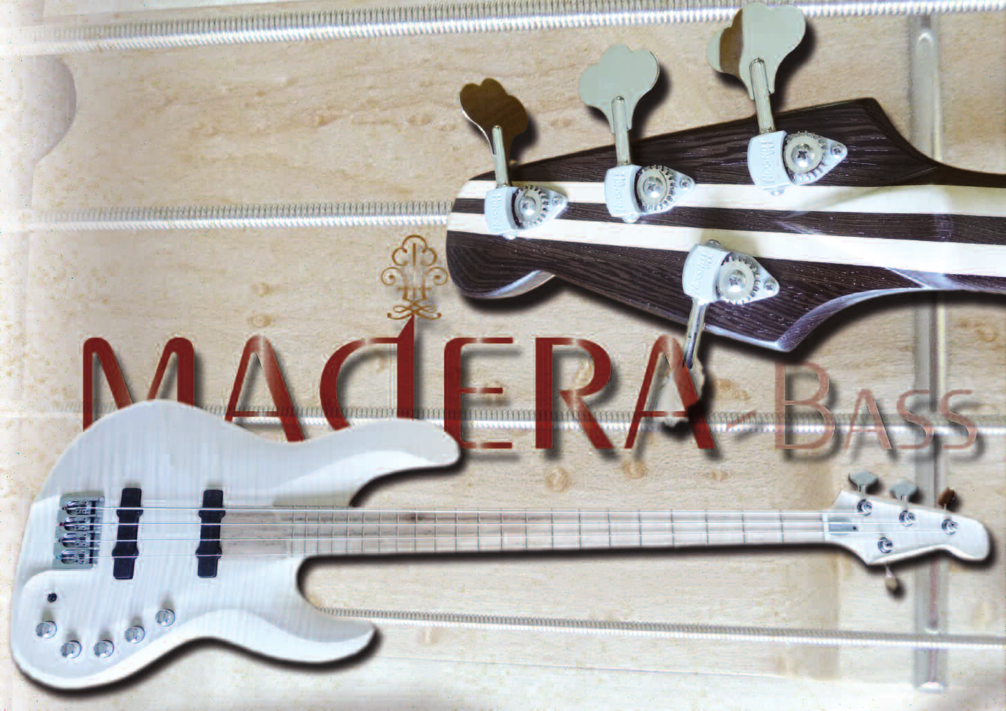 MAdERA PRIMOR (4-STRING-E-BASS) MAdERA PRIMOR (4-STRING-E-BASS) Sattel: Bridge / Steg: Saitenabstände Steg: primor 4-saitiger E-Bass 864 mm / 34.