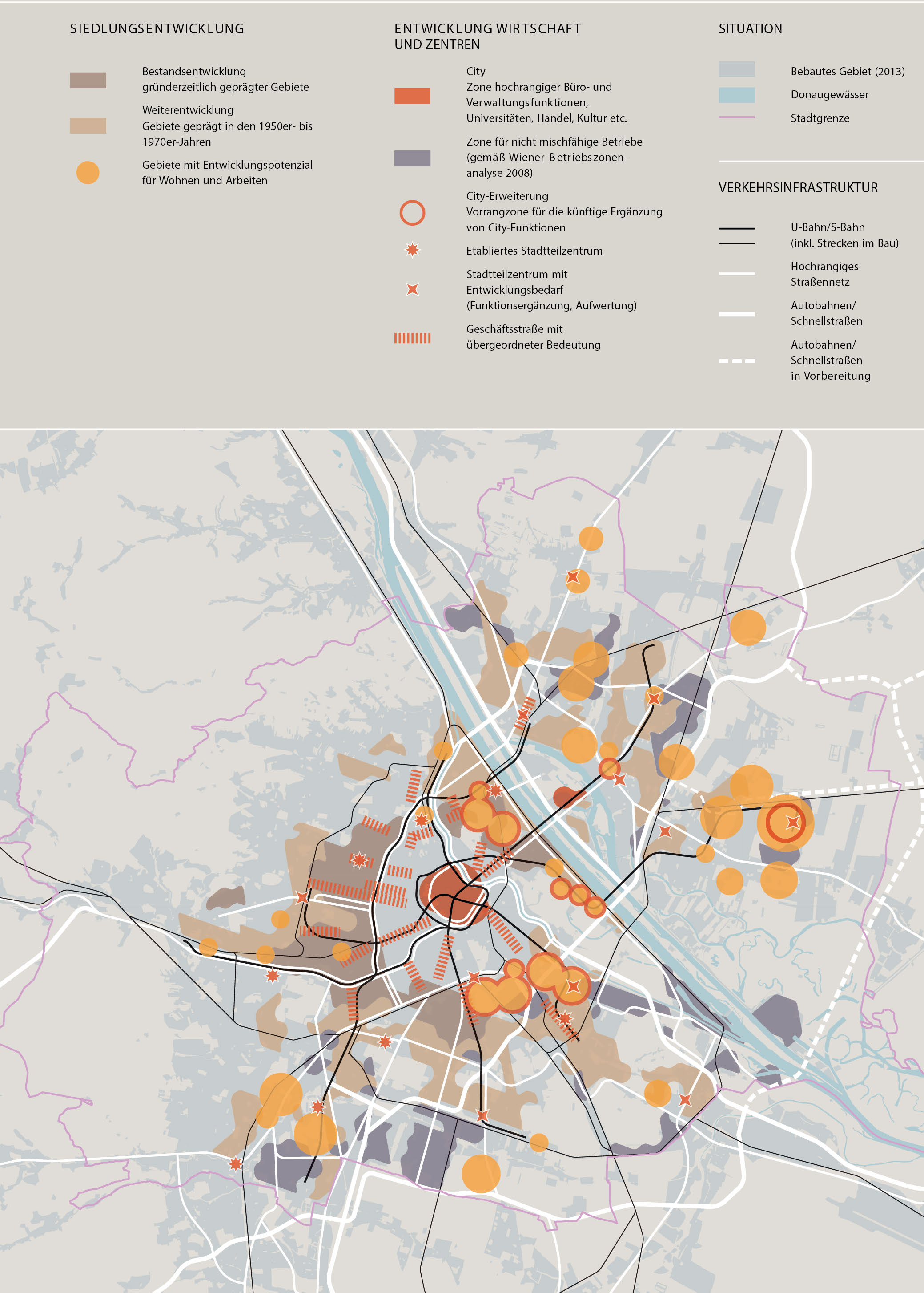 Allgemeine Informationen - Stadtentwicklung in der wachsenden Stadt Instrumente Tradition in der Stadtplanung Wien hat eine lange Stadtplanungstradition, deren vorausschauende Arbeit die Grundlage