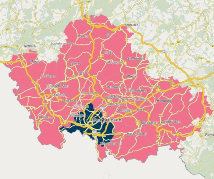 Einzugsgebiet Einzelhandelskaufkraft-Index und Zentralität 2012 in % Saarbrücken Ø 100T 200T Einwohner 180,0 160,0 140,0 155,7 120,0 129,7 100,0 80,0 97,9 100,7 60,0 40,0 20,0 0,0