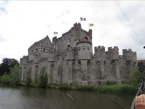in Gent ist die Burg
