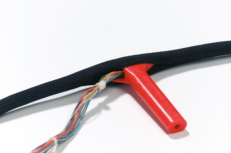 Gewebeschlauch Bind-It Kabelschutzsysteme Gewebeschlauch - Ausgezeichneter Schutz von Kabel- und Leitungsmontagen gegen mechanischen Abrieb - Die Schlauchenden fasern beim Ablängen nicht wie beim