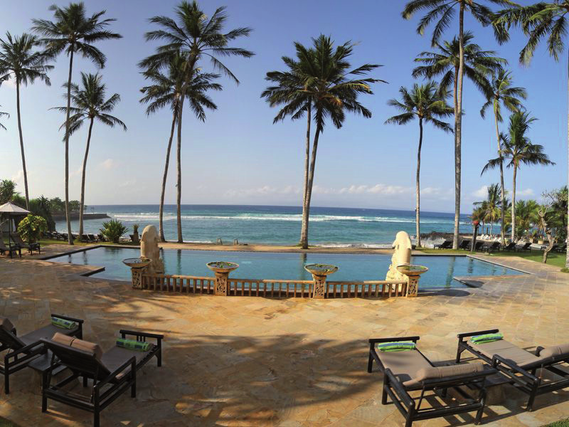 Die letzte Nacht verbrachte ich aufgrund der frühen Abflugzeit um 10 Uhr von Singapur Airlines im Bali Garden Beach Resort (3*) in Kuta.