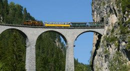 Erlebniszug Albula Mit offenen Wagen ins Bahnparadies 21.05.