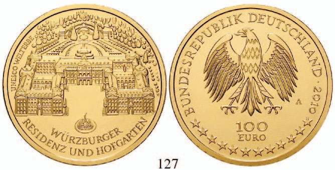 Tagespreis, st 580,- 125 100 Euro 2009, A. UNESCO-Weltkulturerbe.