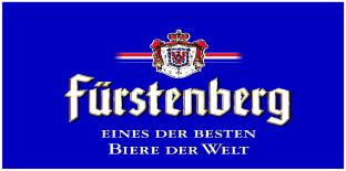 Biere Beer / Bières Fürstenberg Premium Pilsener vom Faß 0,3l 2,30 Feinherbes und hopfenbetontes Pilsener mit 0,5l 3,00 unvergleichlicher Frische/ Pilsener Beer / Pils pression Fürstenberg Export vom