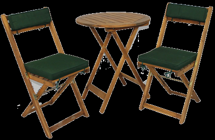 Zweisitzer 2 x Stühle 1 x Tisch