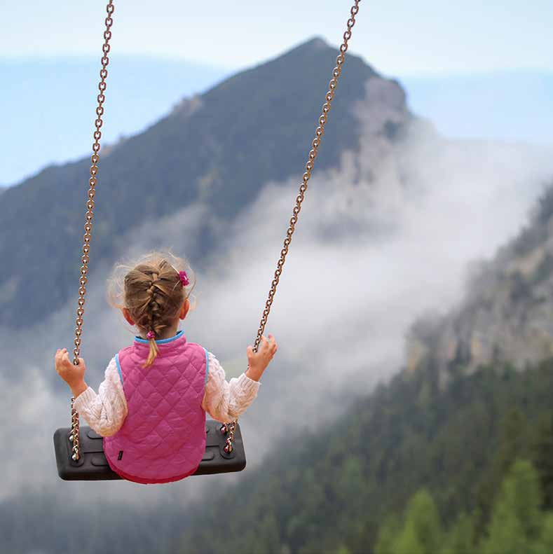 DER UNTERSCHIED ZWISCHEN URLAUB UND UNVER- GESSLICHEM. AUF 1600m IST DIE LUFT SO RICHTIG SOMMER- FRISCH! Jeder sucht den Aus-Schalter für den Alltag.