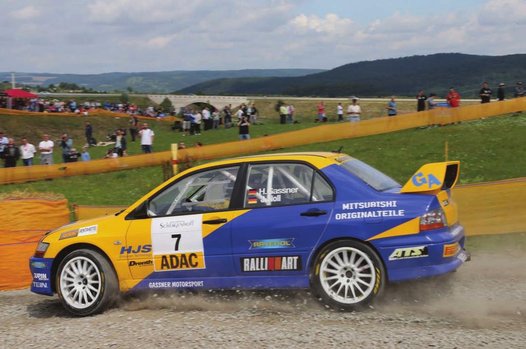 AUTOMOBILSPORT ADAC Rallye Masters Gaßner gewinnt an der Wartburg Text + Fotos: Jürgen Hahn Bei der ADAC Cosmo Rallye Wartburg (06. 07.