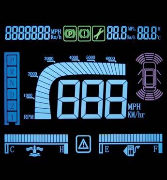 At the same time, the power consumption for possible battery powered applications, due to the simple driving method, is significantly lower.