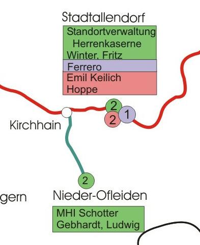 Beispiele für erfolgreiche Verlagerungen von Lkw-Verkehr auf die Bahn Fa.