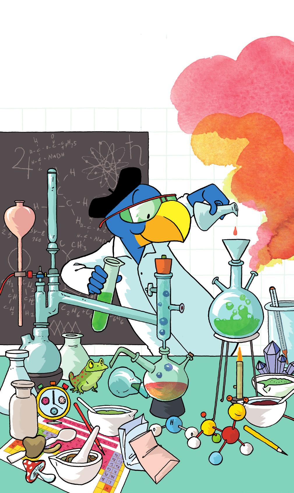 Chemie mit Globi Globi forscht