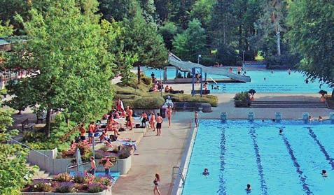 So finden Sie uns Öffnungszeiten Waldschwimmbad von Mitte Mai bis Mitte September täglich außer Mittwoch und