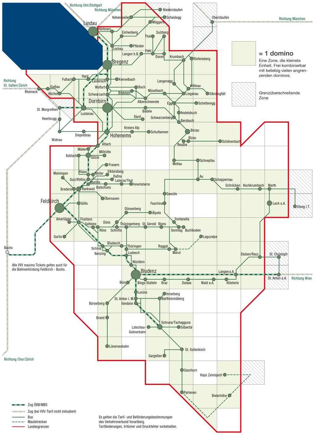 7.3 Tarifzonenplan Zonenplan Version 1.