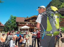 071 Meter Seehöhe nahe Oberstdorf, erklärt Chef-Bergführer Thomas