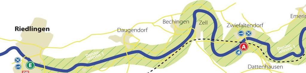 MIT DEM KANU AUF ENTDECKUNGSTOUR Tourenvorschlag 1: Kanufahrt von Riedlingen nach Zwiefaltendorf (3h/11km) Kurze Tour durchs Eisvogel Paradies Eine Kanufahrt mit abwechselnd ruhig und flott