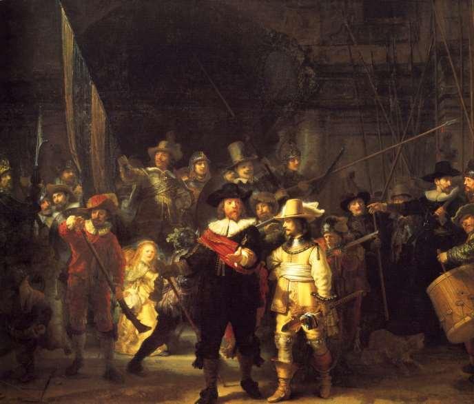 Rembrandt van Rijn, Die Nachtwache, 1642, aus: URL: http://prometheus.uni-koeln.