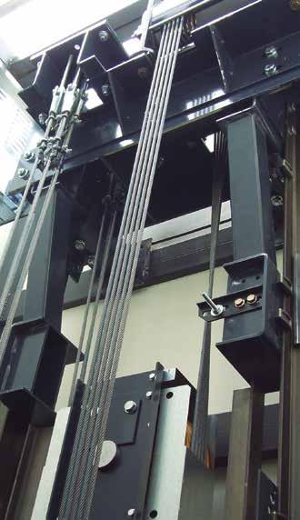 Optimus gearless Der elektrische Aufzug ohne Maschinenraum, nutzt den Schacht besser als jeder andere Aufzug aus, und wurde speziell für Renovierungen und den Austausch von alten Aufzügen konzipiert.