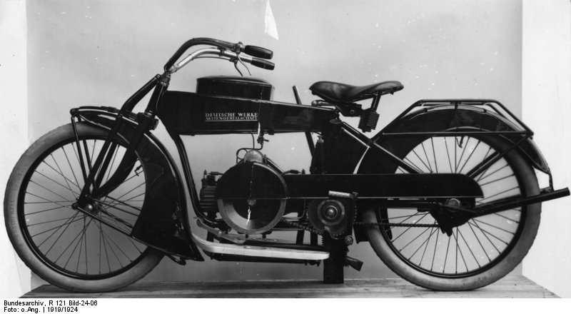 Motorrad (D-Rad) der Deutsche Werke AG (1922)