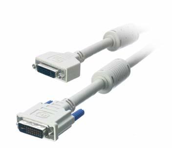 Grafikkarte mit gleichem Anschluss - Datenübertragungsrate bis zu 9,9 Gbit - Doppelt geschirmtes Kabel - Vollgeschirmte Stecker CK 18/ 1,8 m VPE 5 EDV-Nr.