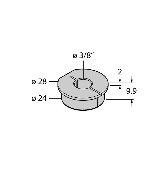 RA3-QR24 1590930 Reduzierhülse zur Anbindung auf Ø 12mm Wellen RA4-QR24 1590931 Reduzierhülse zur Anbindung auf Ø 10mm Wellen RA5-QR24 1590932 Reduzierhülse zur Anbindung auf Ø 6mm Wellen RA6-QR24