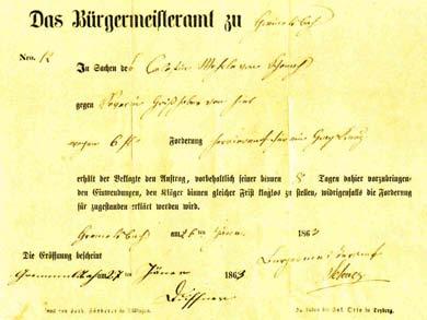 Dieser Brief wurde in Triberg aufgegeben und mit Landpostmarken zu 1 und 3 Kr. frankiert.