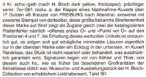 Ein weiterer Brief bei Köhler-Auktion von 1828. Stempel von Gernsbach Nr. 50. 22. Auktion 1985, Los 666, Zuschlag EUR 4.