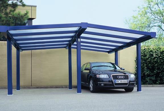 TECTOLA-CARPORTS HIER STEHT IHR AUTO AM LIEBSTEN Sie brauchen Ihr Auto nicht länger im Regen stehen zu lassen.