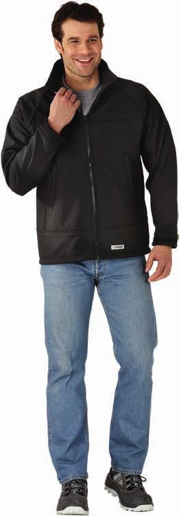 Highlight: herausnehmbare Softshell Jacke als Innenjacke: Atmungsaktiv, wasserdicht, 2 seitliche Taschen mit Reißverschluss, Ärmelbündchen mit