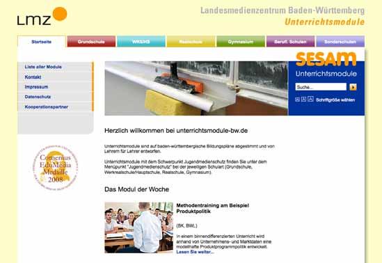 Kooperationen und kontakte Unterrichtsmaterialien online Eine Kooperation mit dem LMZ Baden-Württemberg Seit nunmehr sieben Jahren besteht inzwischen die Kooperation zwischen dem Beruflichen Seminar