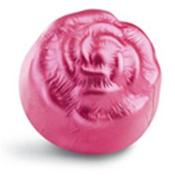 spezieller süßer Gedanke für Verliebte: rosa Rosen (hohl) aus leckerer Vollmilchschokolade.