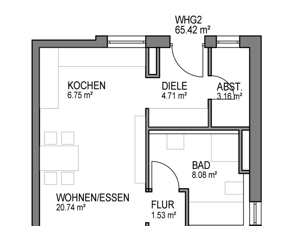 Wohnung 2 Erdgeschoss 2