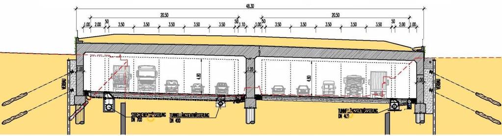 3. Bauablauf und Verkehrsführung Fahrtrichtung