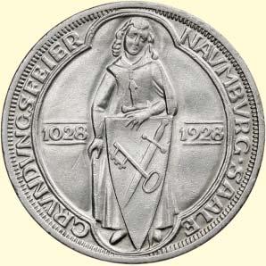 ................vz...140, 1932 D.................vz...160, J-333 3 Reichsmark Naumburg 1929.