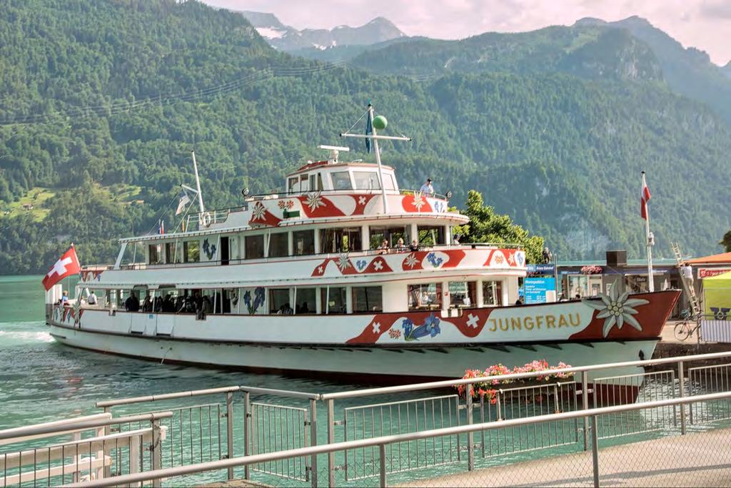 SCHIFFFAHRT www.bls.ch Auf dem Thuner- und Brienzersee bietet die BLS eine Themen- und Linienschiffahrt an.