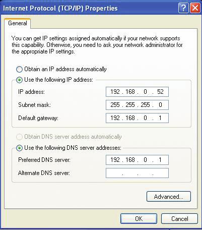 Anhang B - Grundlagen des Netzwerkbetriebs Statische Zuweisung einer IP-Adresse Wenn Sie kein(en) DHCP-fähiges(n) Gateway/Router verwenden oder wenn Sie eine statische IP-Adresse zuweisen müssen,